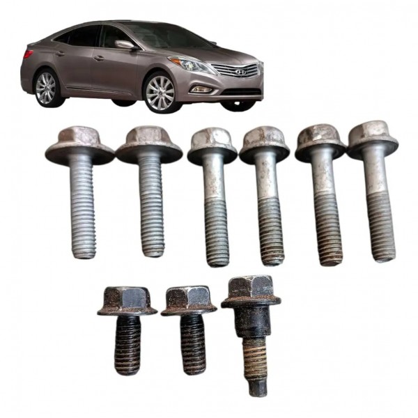 Kit Parafusos Flauta Bico Injetor Hyundai Azera 3.0 V6 2012