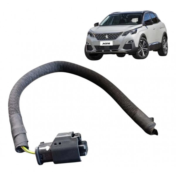 Plug Conector Luz De Placa Peugeot 3008 Griffe 2019