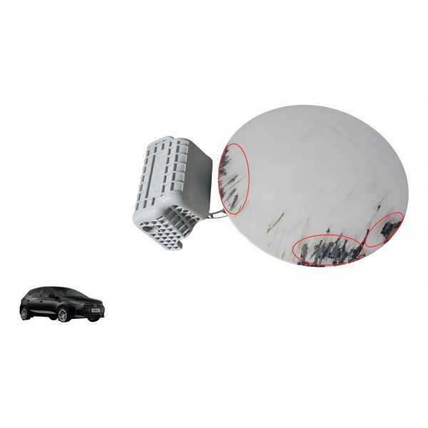 Tampa Portinhola Tanque Hyundai Hb20 2020 2021 2022 2023 Branco 2021