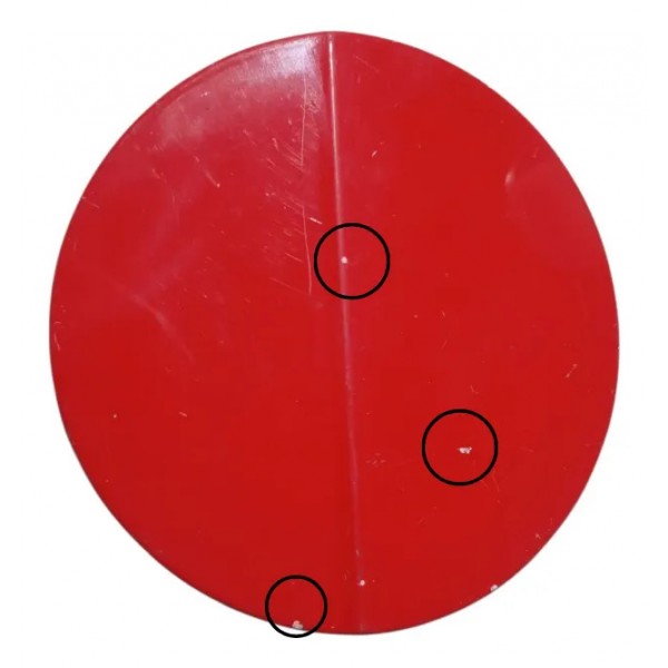 Portinhola Tanque Combustível Vw Gol Voyage 2009 A 2016 Vermelho 2016