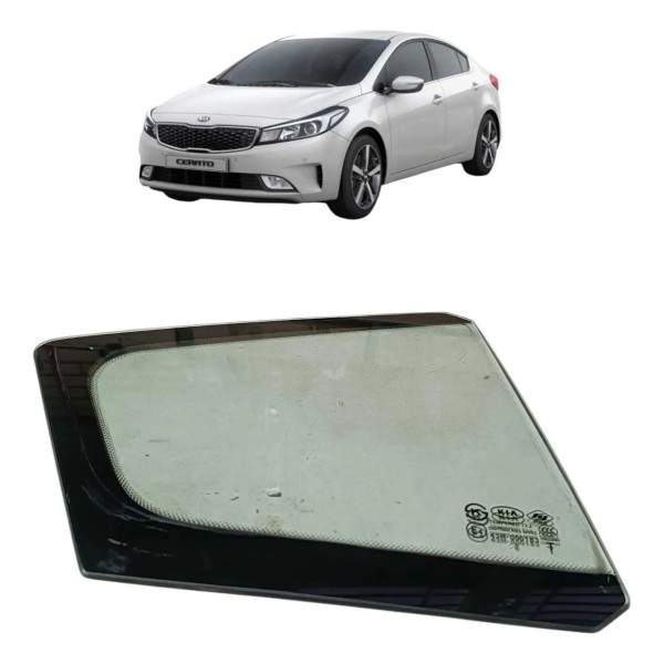 Vidro Fixo Traseiro Direito Kia Cerato 2016 2017 2018