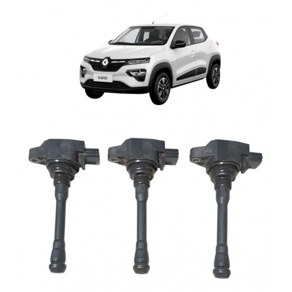 Bobina Ignição Motor Renault Kwid Intens 2 2023 Original Un