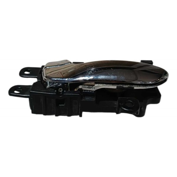 Maçaneta Interna Traseira Esquerda Kia Cerato 2017 Cromado Cromado Traseira