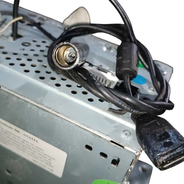 Central Multimidia Mitsubishi Pajero Dakar L200 2008 A 2012  Preto