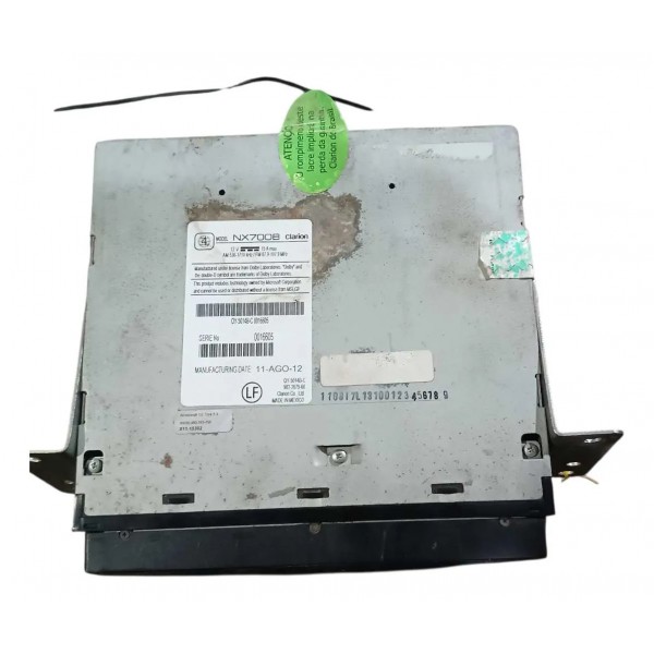 Central Multimidia Mitsubishi Pajero Dakar L200 2008 A 2012  Preto