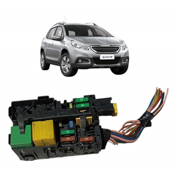 Caixa De Fusiveis Peugeot 3008 Griffe At 2019 2020 Original