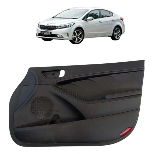 Forro Porta Dianteira Direita Kia Cerato 2017 2018 Original Preto