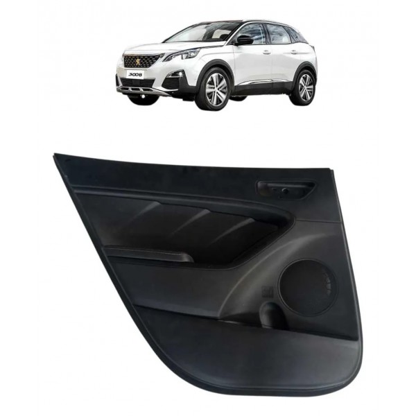 Forro Porta Traseira Esquerda Kia Cerato 2017 2018 Original Preto