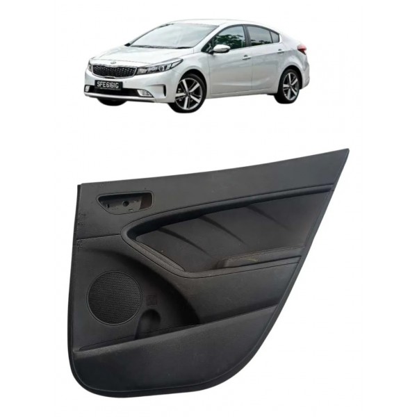 Forro Porta Traseira Direita Kia Cerato 2017 2018 Original Preto