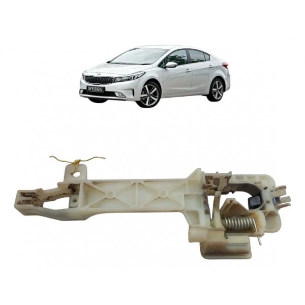 Suporte Macaneta Externa Traseira Esquerda Kia Cerato 2017