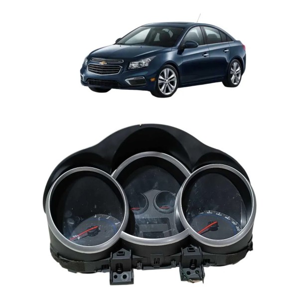 Painel Instrumentos Velocímetro Gm Cruze 1.8 Aut 2015 2016 Branca