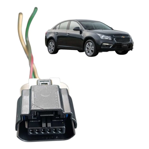 Plug Modulo Sensor Bloqueio Freio Chevrolet Cruze 1.8 2015