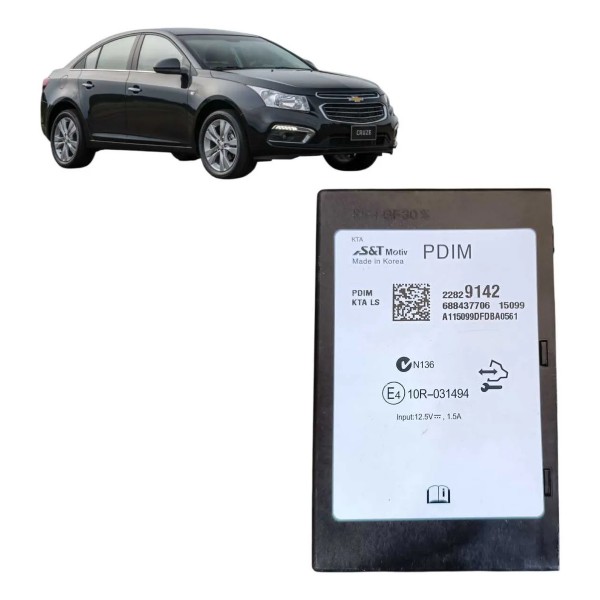 Modulo Interface Midia Chevrolet Cruze Lt 1.8 2012 A 2016