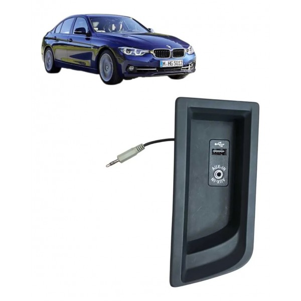 Entrada Usb Auxiliar Bmw 320i 328i 2013 2014 2015 2016 2017