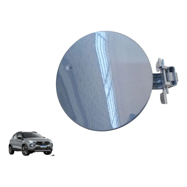 Portinhola Tampa Combustível Fiat Pulse 2020 - 2024 Original Azul-aço 2020