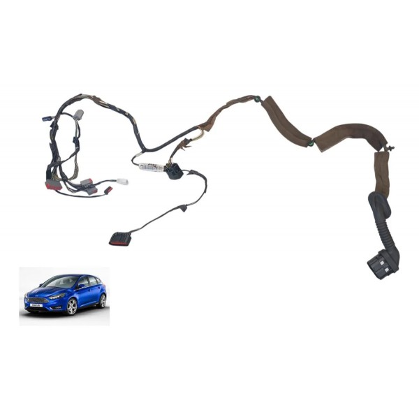 Chicote Porta Dianteira Direita Ford Focus 2014/2015 Orig