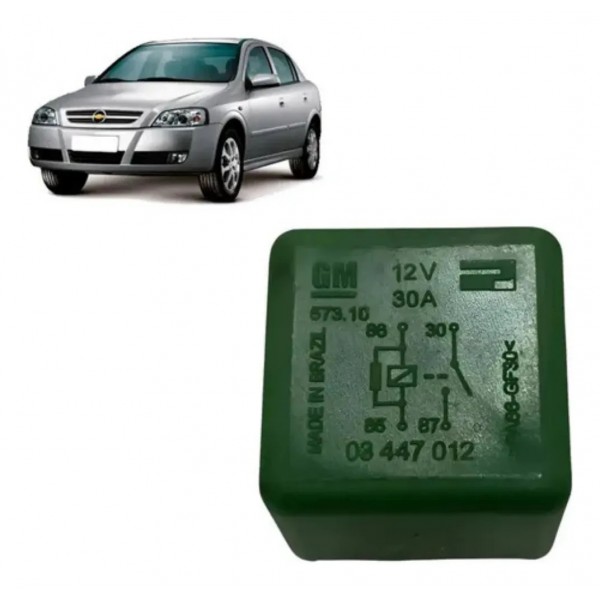 Rele Auxiliar Compressor Ar Gm Vectra Astra Corsa 03447012 Verde-escuro