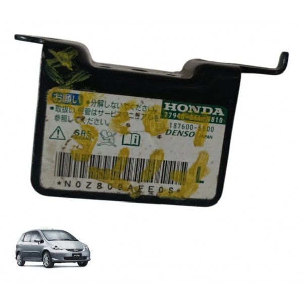 Sensor Impacto Air Bag Honda Fit 2004/2005 No 187600-5500 Preto
