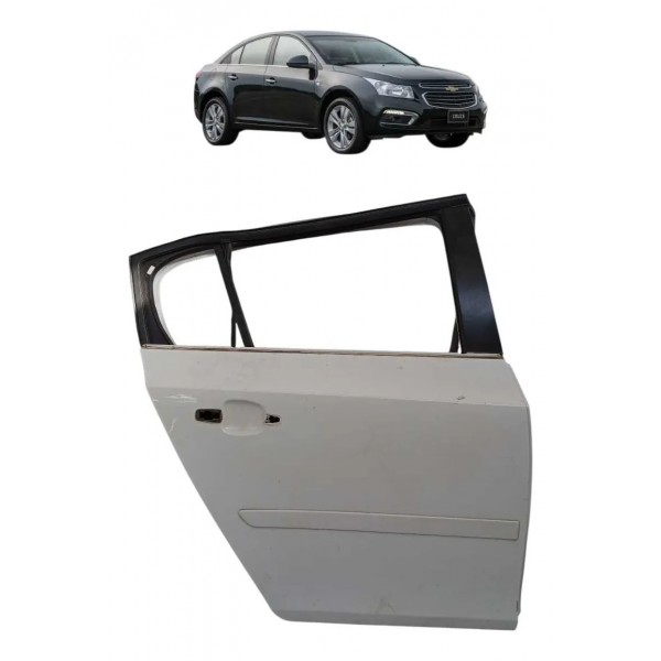 Porta Traseira Direita Gm Cruze Hatch 2012 2013 2014 A 2015 Traseira Direita Branca