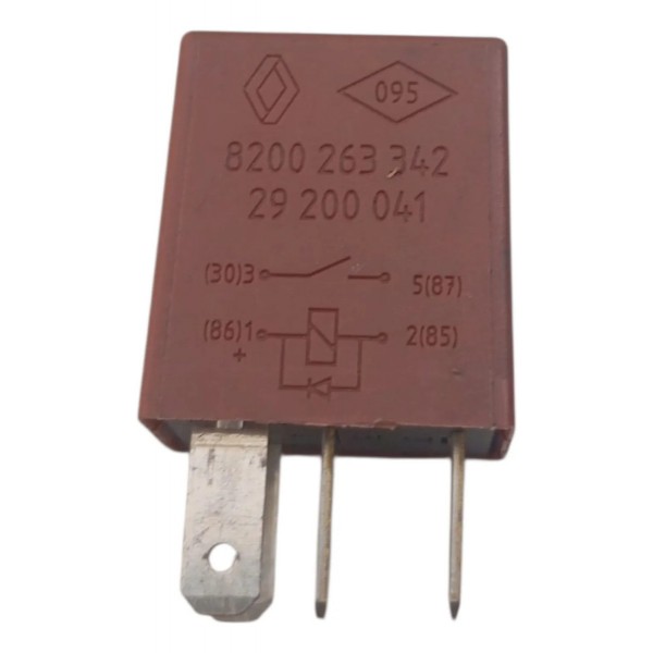 Rele Auxiliar Renault Logan Sandero Captur 10/14 8200263342
