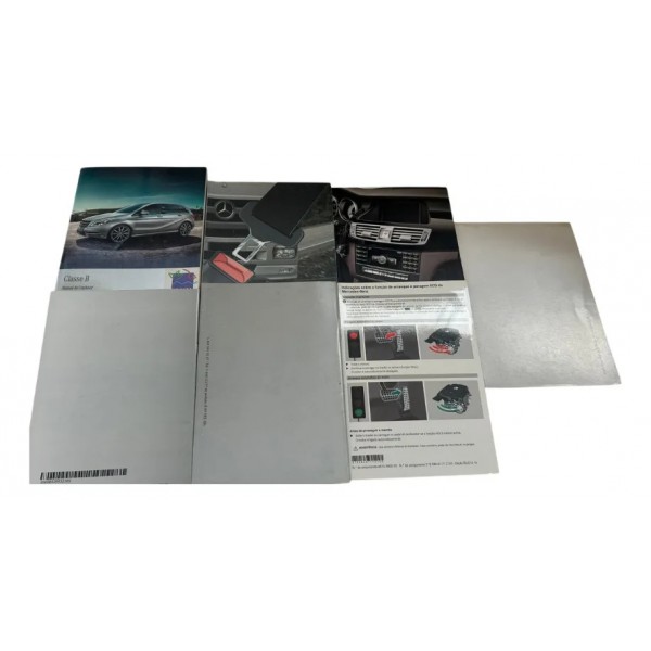 Manual Do Proprietário Mercedes B 200 T 2013 Bs