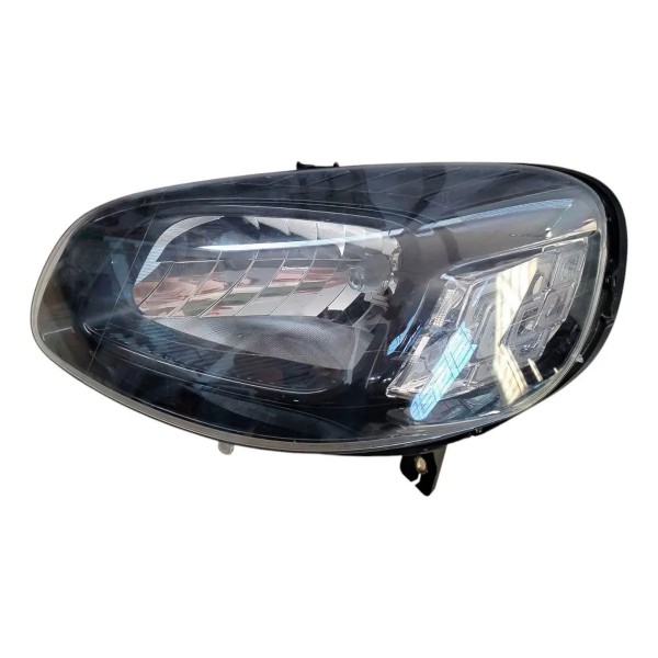 Farol Esquerdo Uno Vivace 2015 A 20 C/mascara Negra Detalhes Esquerdo/motorista