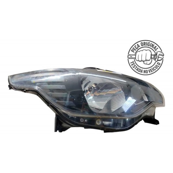 Farol Direito Mobi C/ Mascara Ngra 2016 2017 A 2020 Detalhes Direito/passageiro