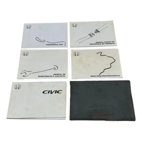 Manual Proprietário Honda Civic 2001 2002 2003 2005 K352