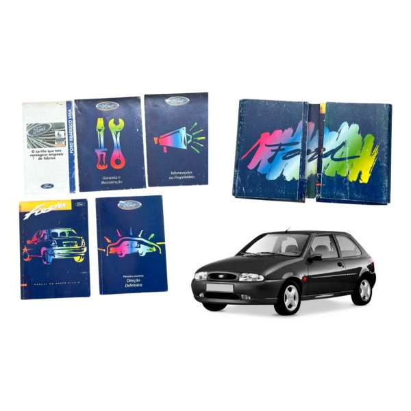 Manual Proprietário Fiesta 1.0 1.4 Ano 1996 96 Ford Original