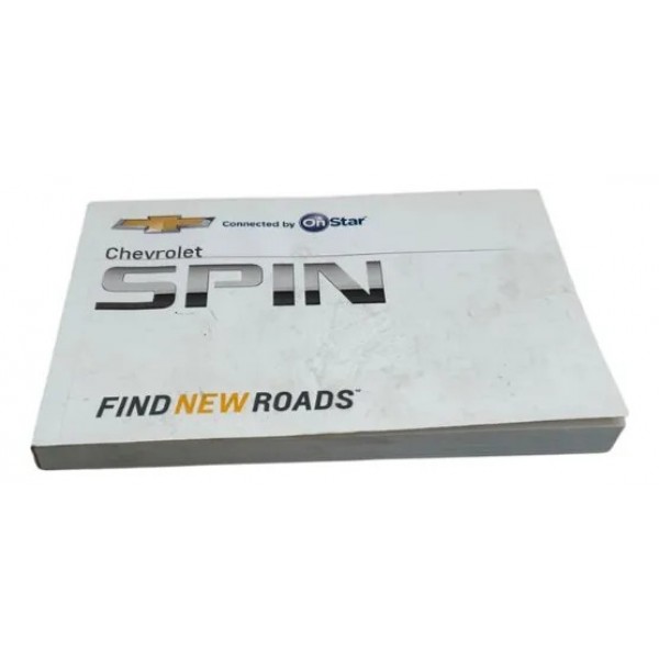 Manual Proprietário Chevrolet  Gm  Spin 2016 2017 2018 2019