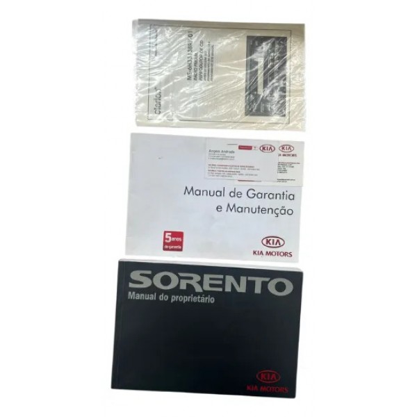 Manual Do Proprietário Kia Sorento Ano 2007 2008 2009+