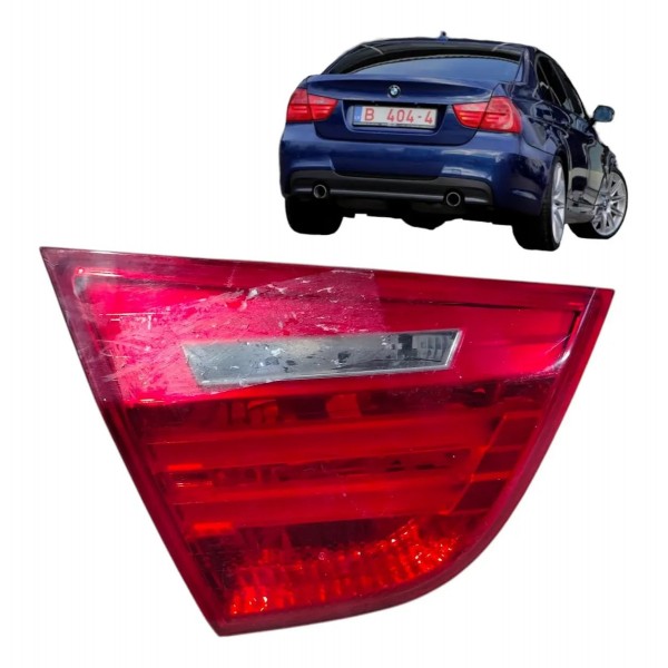 Lanterna Direita Bmw 320i 2012 2016 Aplique Tampa Detalhe Direito/passageiro Vermelho