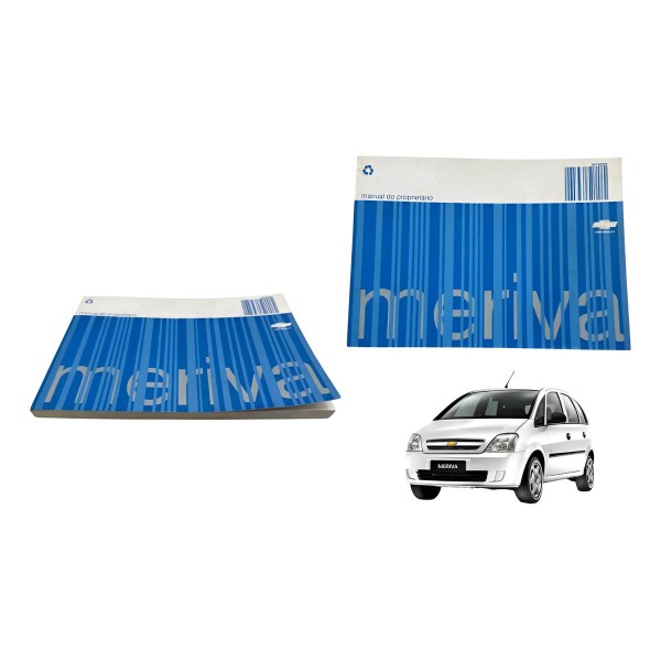 Manual Do Proprietario Meriva Edição 2009 Novo Gm  94742029