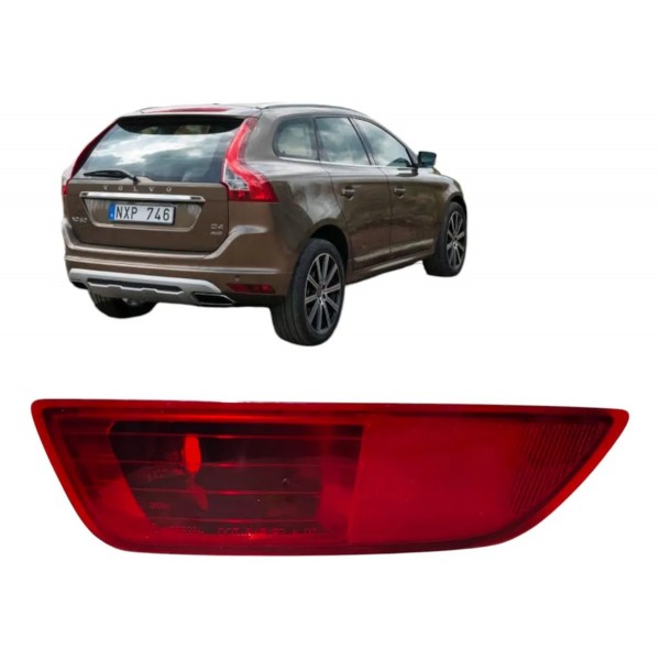 Lanterna Refletor Traseiro Esquerda Volvo Xc60 2014 2015 Vermelho