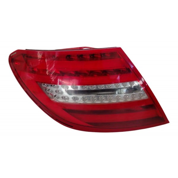 Lanterna Esquerda Mercedes-benz Detalhe C180 C250 2012/2014 Esquerdo/motorista Vermelho