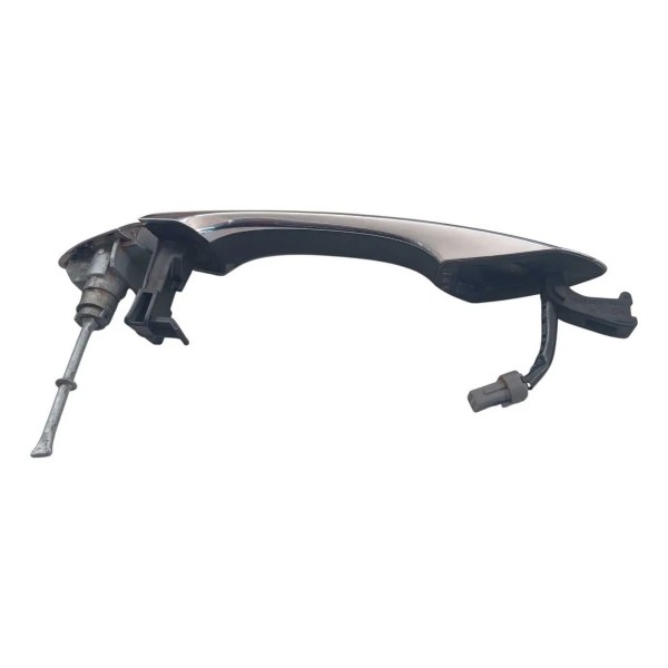 Maçaneta Externa Dianteira Esquerda Hyundai Azera 2012 2016 Prata Dianteira