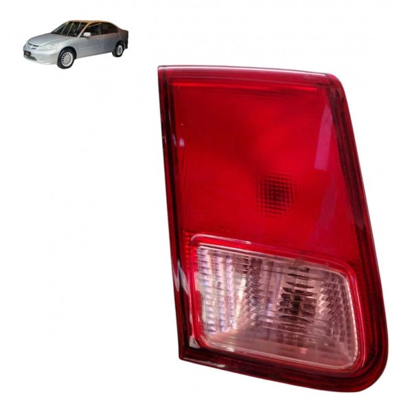 Lanterna Traseira Esquerda Honda Civic 2003 2004 A 2006 Mala Esquerdo/motorista Vermelho