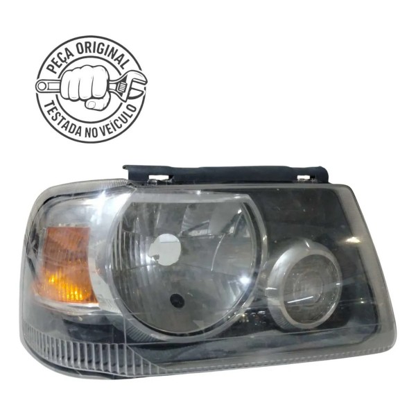 Farol Direito Fumê Ford Ranger 2005 2006 A 2009 Original Direito/passageiro