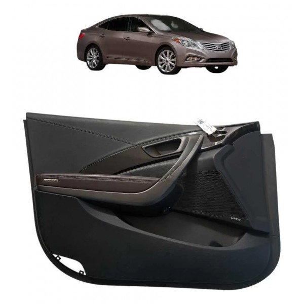 Forro Porta Dianteira Esquerda Hyundai Azera 2012 2013 2016 Prata