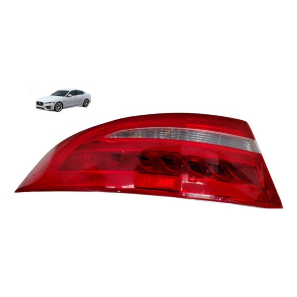 Lanterna Esquerda Jaguar Lateral Xe 2015 2016 2017 2018 Esquerdo/motorista Vermelho