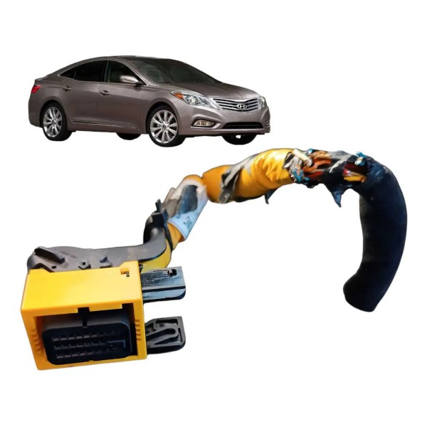 Plug Conector Amarelo Modulo Airbag Hyundai Azera 2012 2016