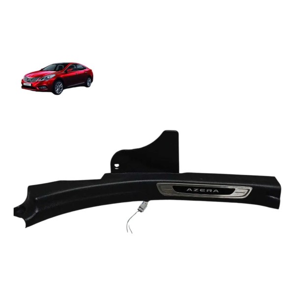 Soleira Porta Dianteira Direita Hyundai Azera 2012 Preto